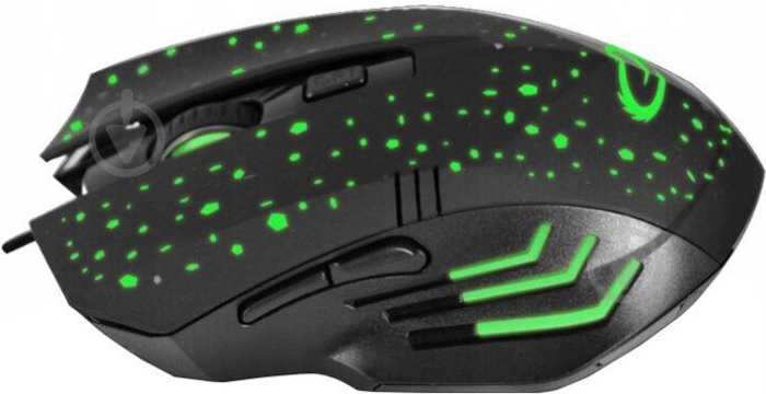 Мышка Esperanza MX212 GALAXY black/green (EGM212) - фото 2