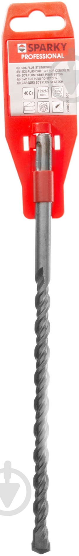 Бур Sparky SDS-plus 12x260 мм 20009001900 - фото 3
