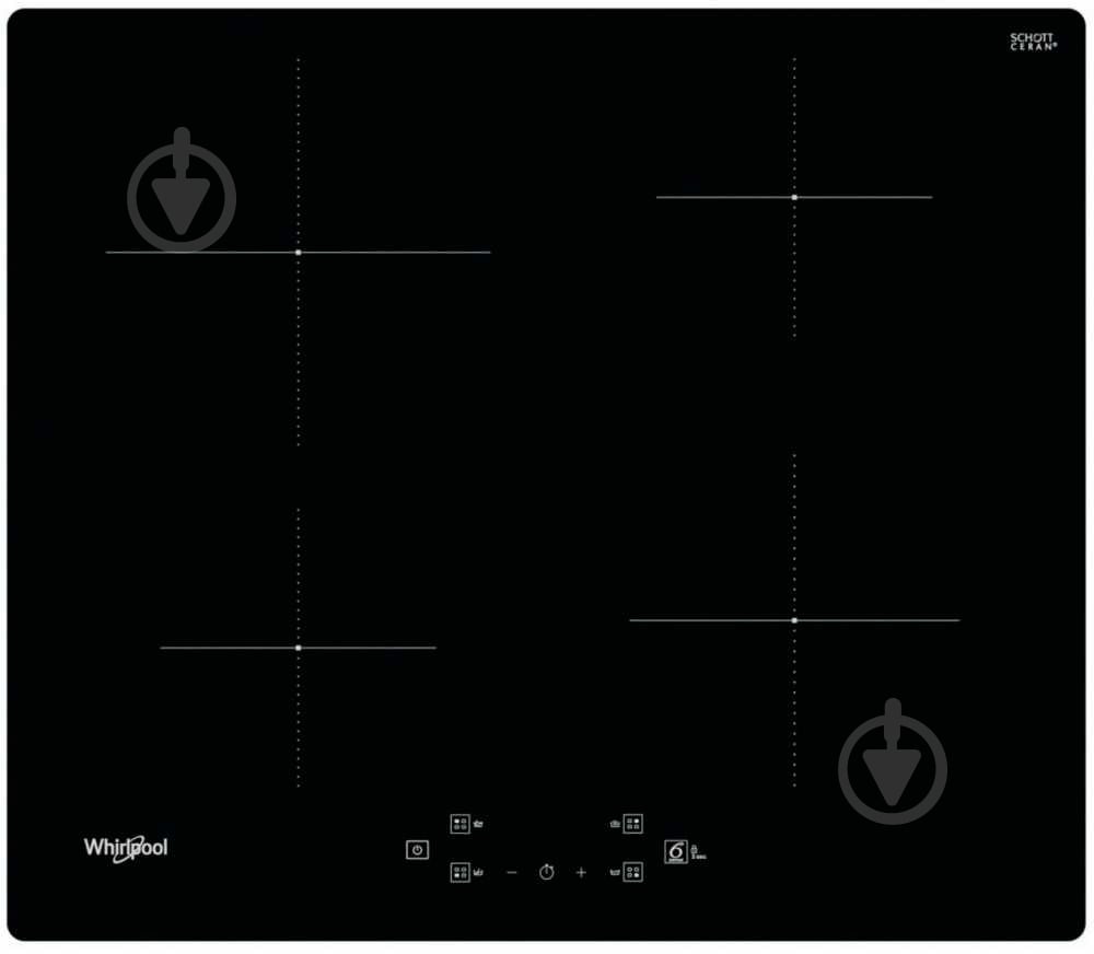 Варильна поверхня індукційна Whirlpool WSQ2160NE - фото 1