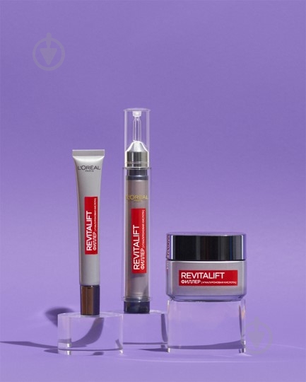 Крем денний L'Oreal Paris Revitalift Філер [HA] з гіалуроновою кислотою Відновлювач об'єму 50 мл - фото 4