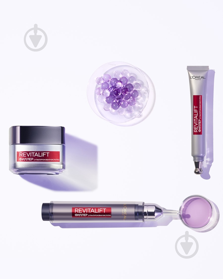 Крем денний L'Oreal Paris Revitalift Філер [HA] з гіалуроновою кислотою Відновлювач об'єму 50 мл - фото 5