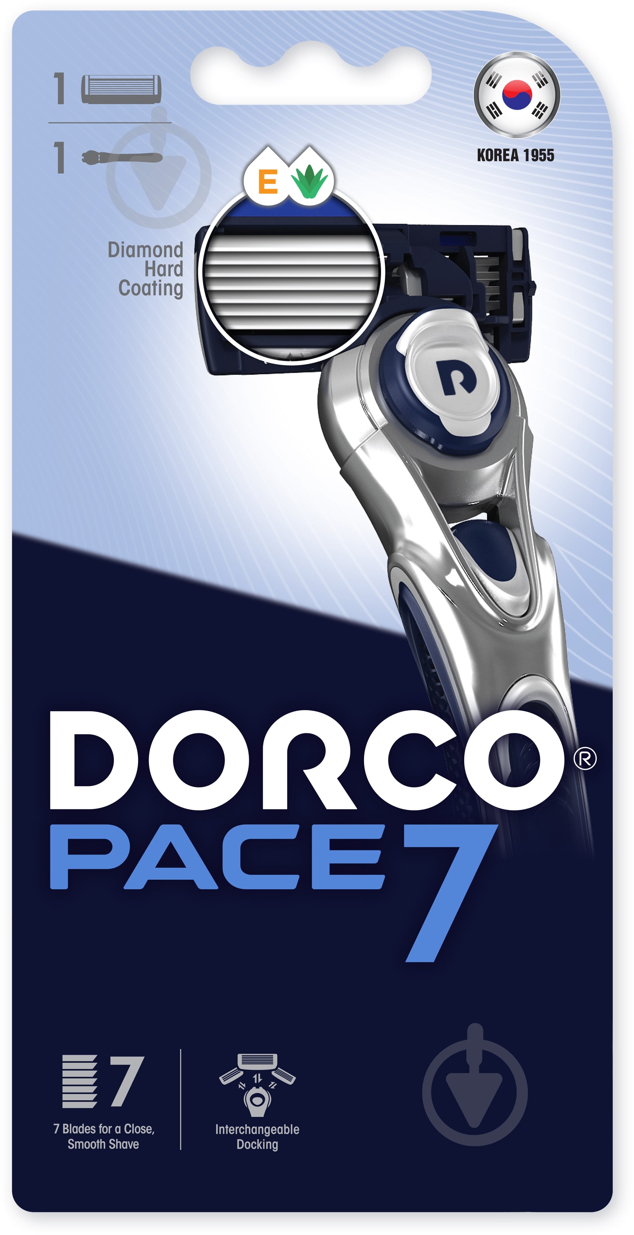 Бритва Dorco PACE7 1 шт. - фото 1 Бритва Dorco PACE7 1 шт. - фото 1