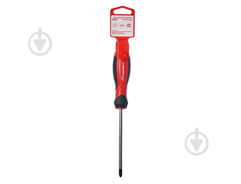 Викрутка Vitals хрестова 179512 - фото 1