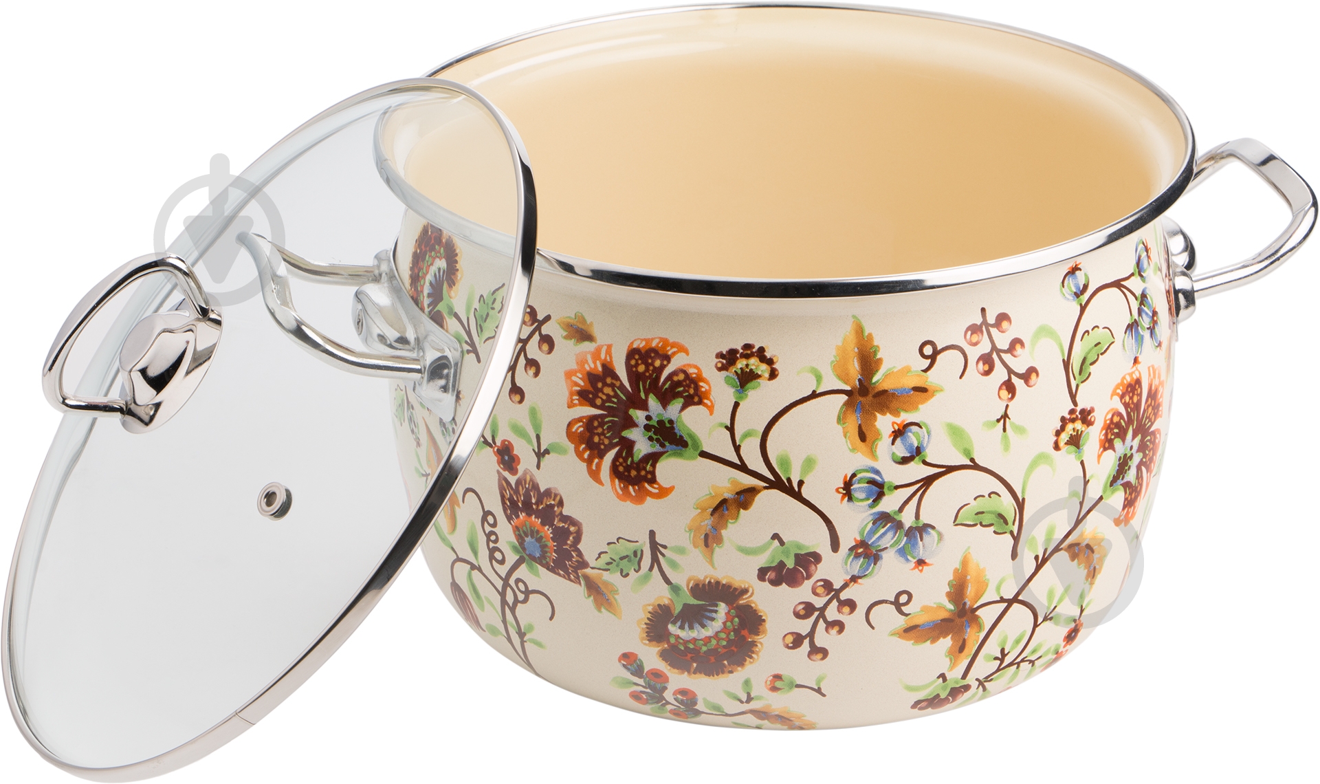 Кастрюля Idilia Майолика 5 л В8191 - фото 3 Кастрюля Idilia Майолика 5 л В8191 - фото 3