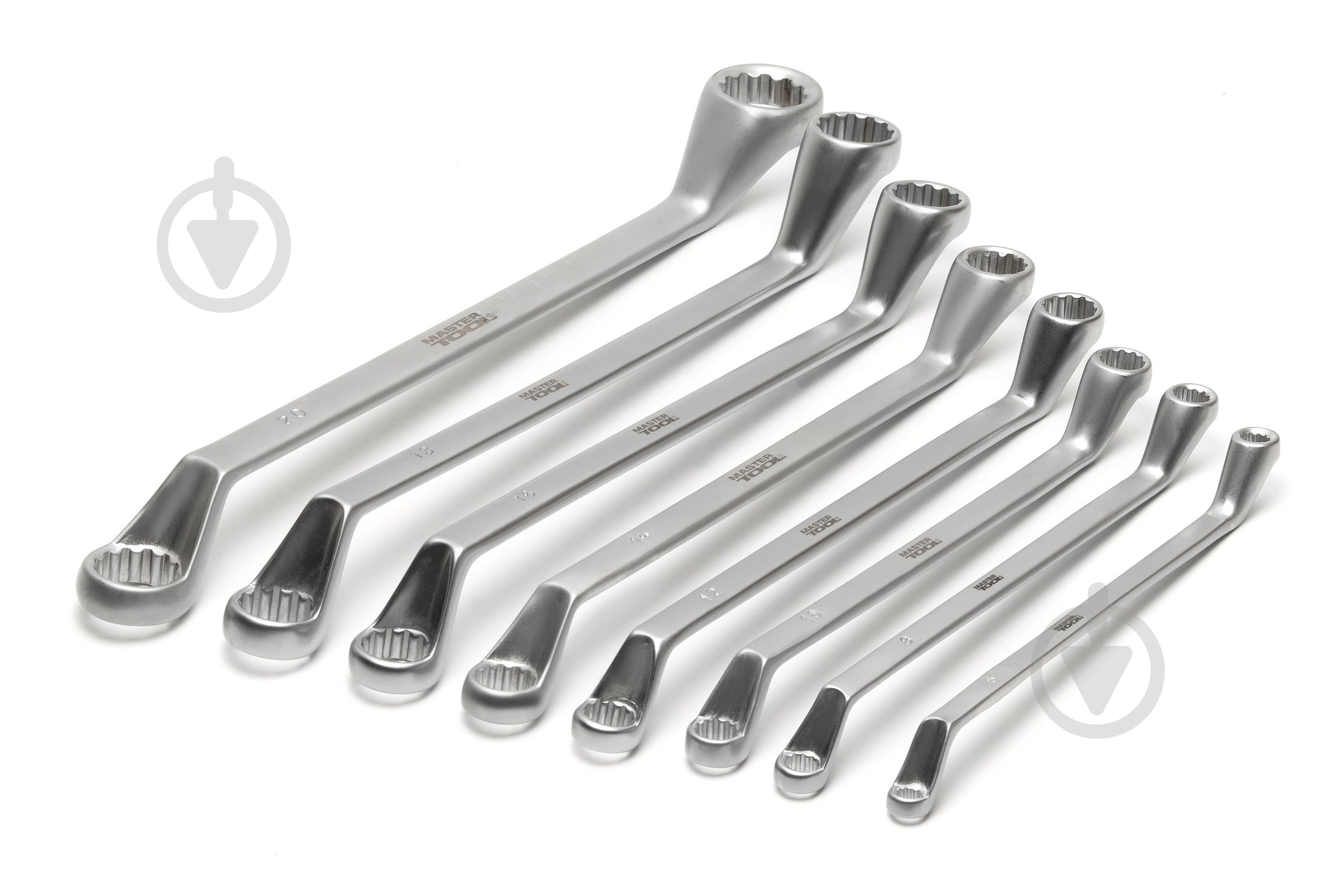 Набір ключів накидних MasterTool 8 шт. 72-3108 - фото 2