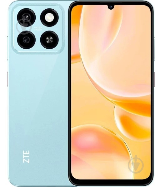 Смартфон ZTE Blade A55 4/128GB blue (1076300) - фото 1 Смартфон ZTE Blade A55 4/128GB blue (1076300) - фото 1