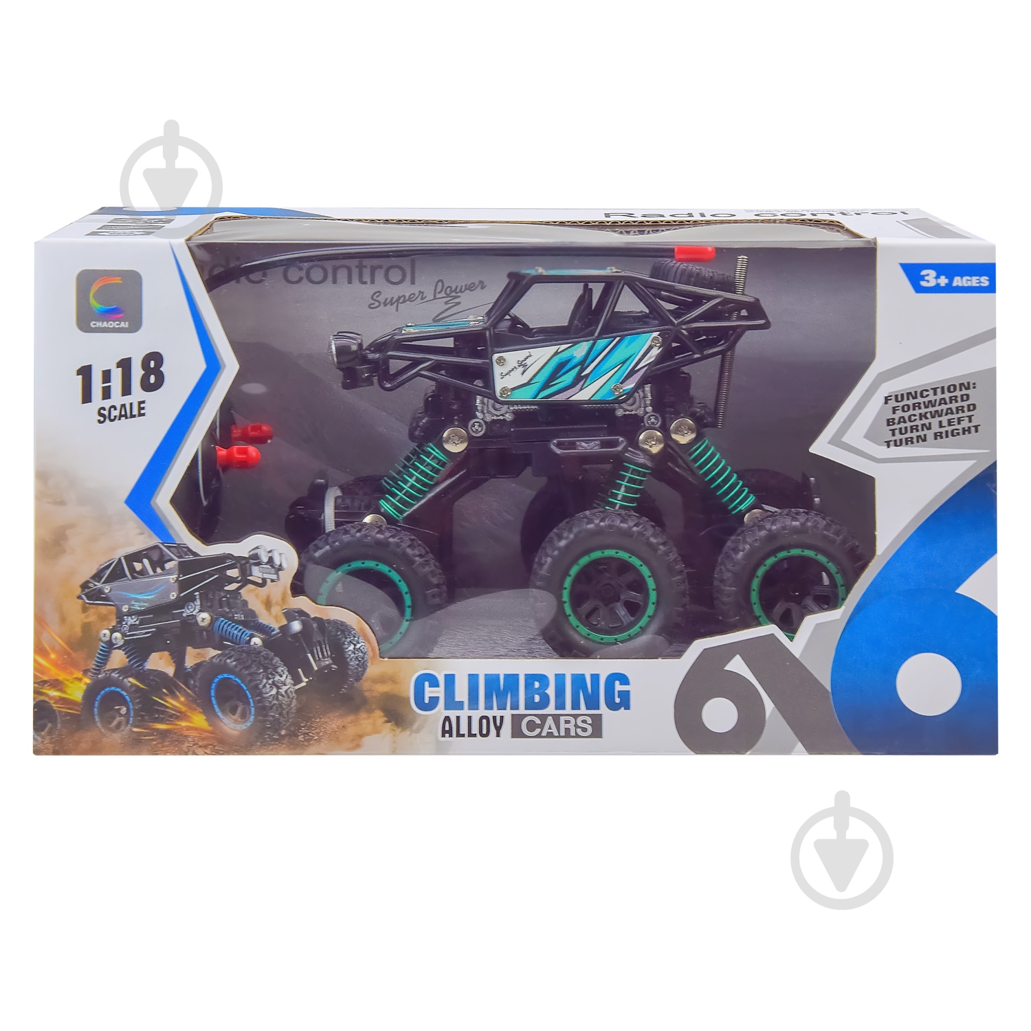 Автомобиль на радиоуправлении climber 1:18 TS30-2 - фото 4 Автомобиль на радиоуправлении climber 1:18 TS30-2 - фото 4
