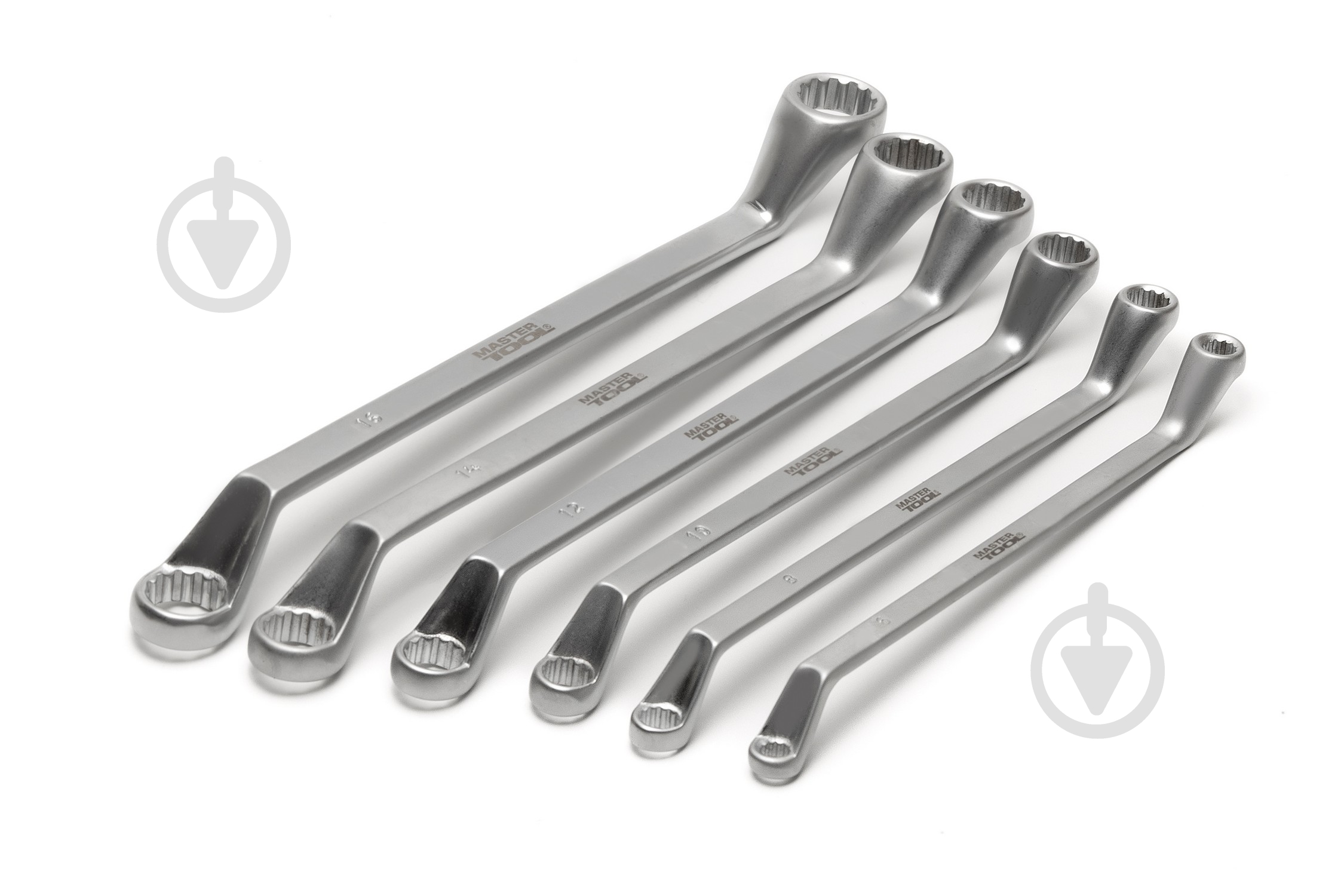 Набор ключей накидных MasterTool 6 шт. 72-3106 - фото 2