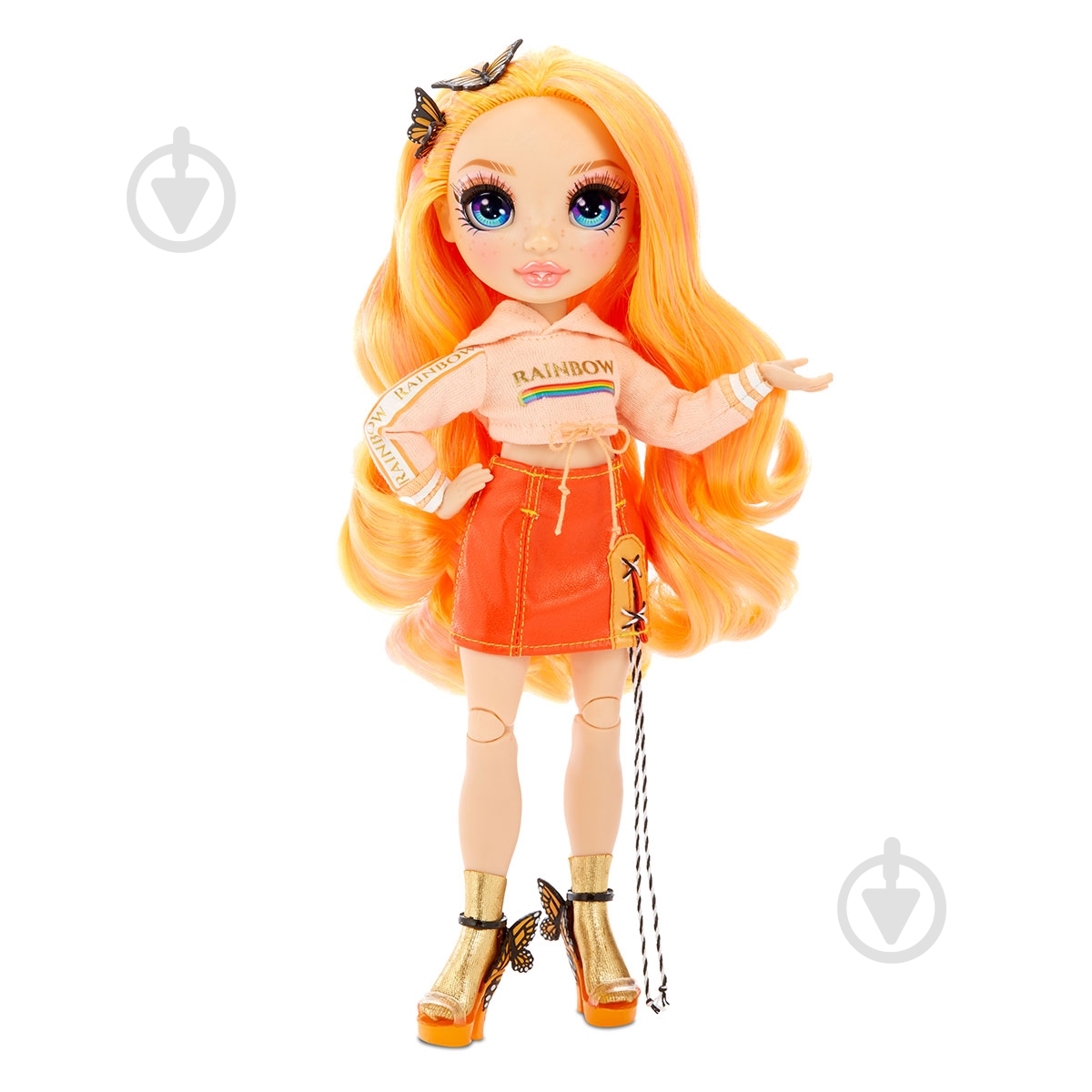 Набор с куклой Rainbow High Поппи - фото 3