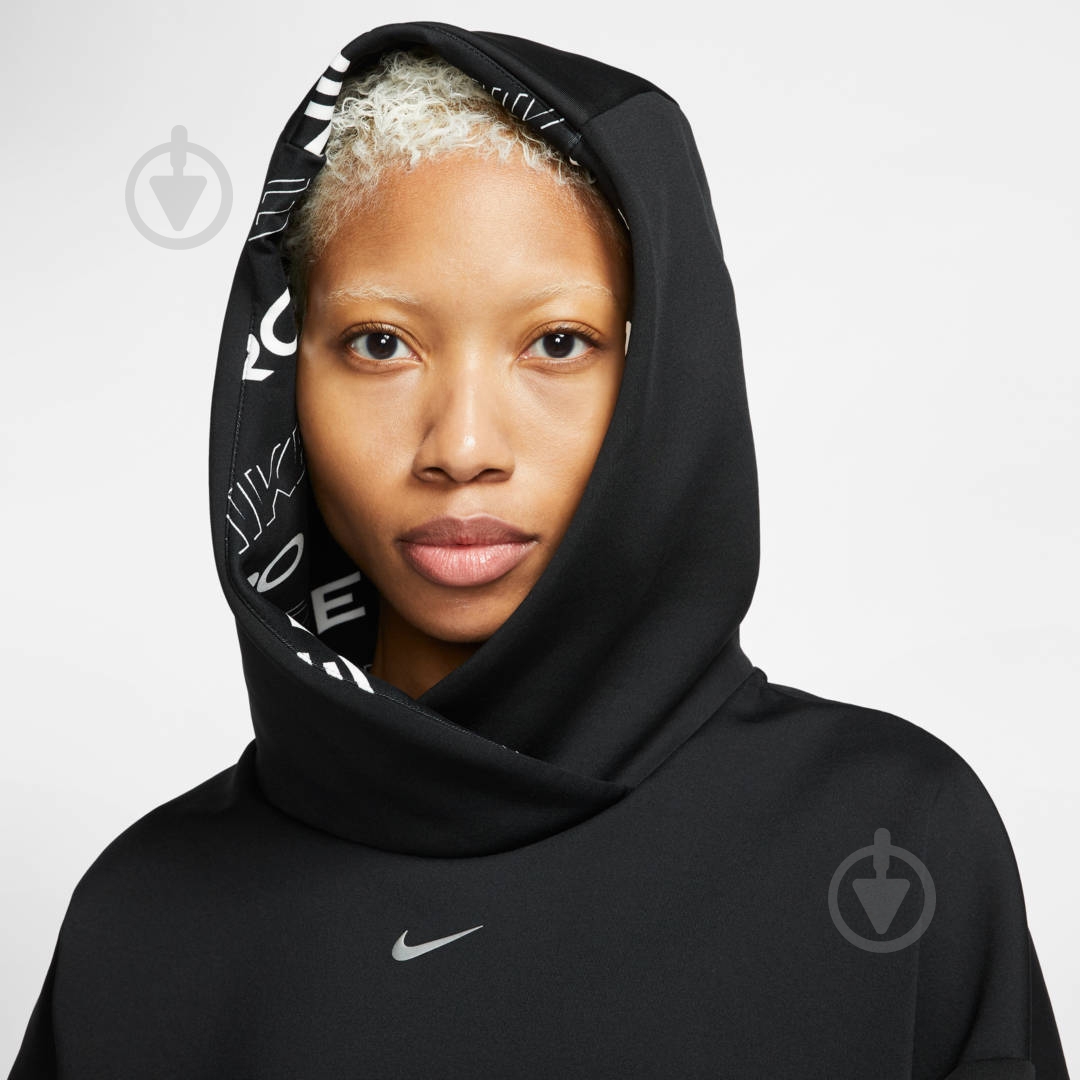 Джемпер Nike W NP CLN FLC HOODIE CJ3591-010 р. XL черный - фото 4