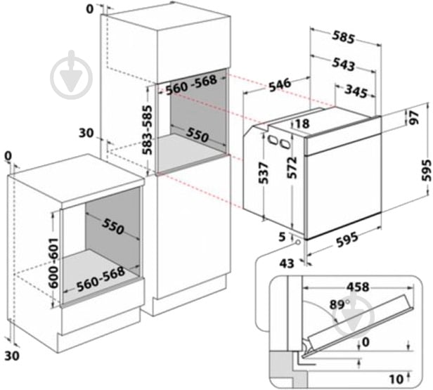 Духовой шкаф Whirlpool WTAC8411SCAN - фото 5 Духовой шкаф Whirlpool WTAC8411SCAN - фото 5