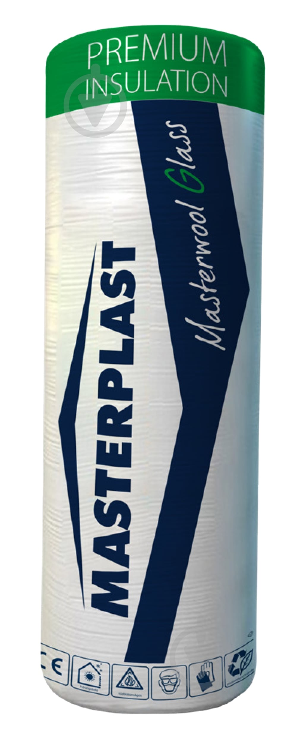 Минеральная вата Masterplast MASTERWOOL GLASS UR 042 100 мм 9 кв.м - фото 1
