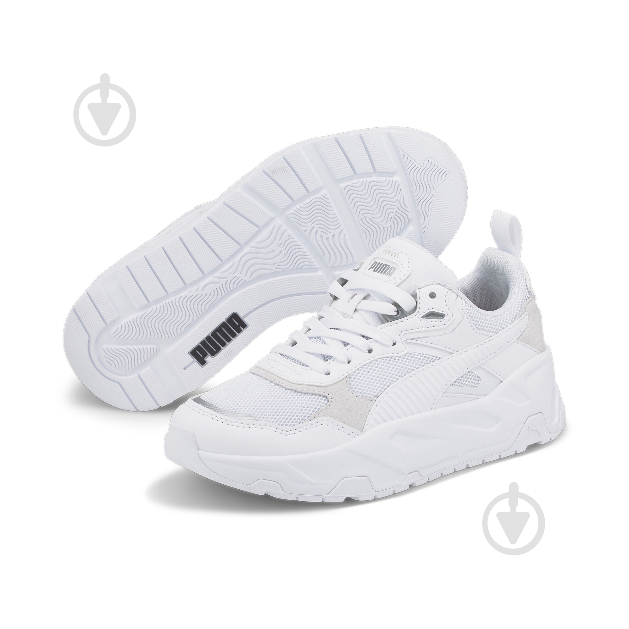 Кроссовки для мальчиков демисезонные Puma TRINITY JR 39083801 р.38,5 белые - фото 1 Кроссовки для мальчиков демисезонные Puma TRINITY JR 39083801 р.38,5 белые - фото 1