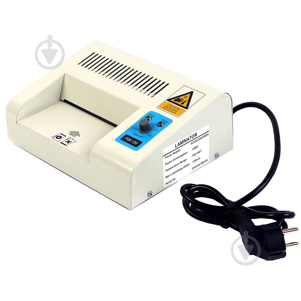 Ламинатор FGK-120 Agent - фото 1