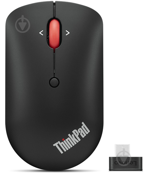 Миша Lenovo ThinkPad USB-C Wireless Compact black (4Y51D20848) - фото 6 Миша Lenovo ThinkPad USB-C Wireless Compact black (4Y51D20848) - фото 6