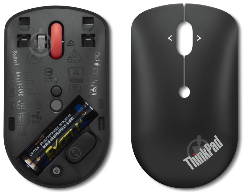 Миша Lenovo ThinkPad USB-C Wireless Compact black (4Y51D20848) - фото 5 Миша Lenovo ThinkPad USB-C Wireless Compact black (4Y51D20848) - фото 5