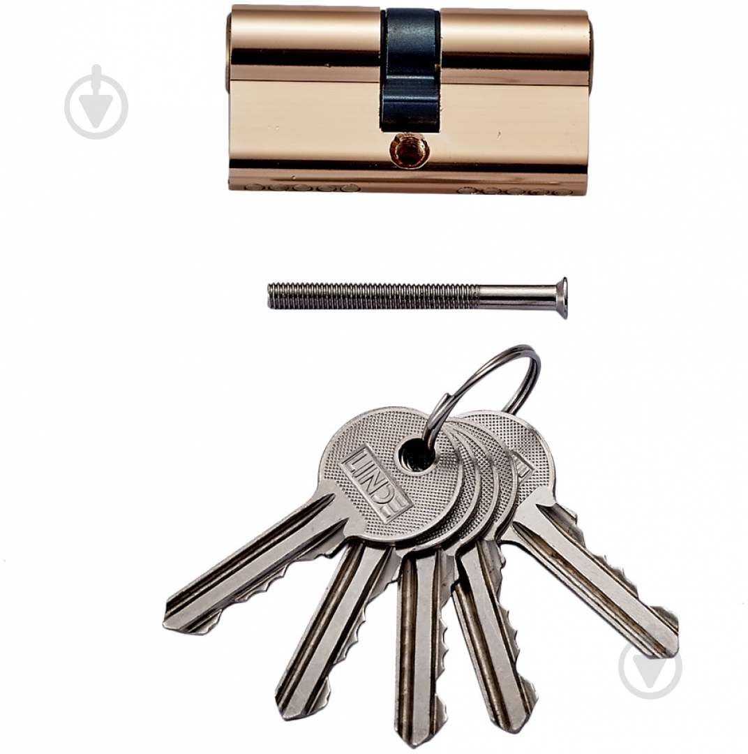 Цилиндр Linde A5Е 30x30 ключ-ключ 60 мм полированная латунь A5Е 30/30 PB ключ-ключ - фото 2 Цилиндр Linde A5Е 30x30 ключ-ключ 60 мм полированная латунь A5Е 30/30 PB ключ-ключ - фото 2