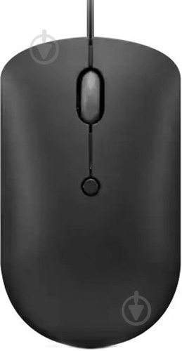Мышь Lenovo 400 USB-C Wired Compact Mouse black (GY51D20875) - фото 1