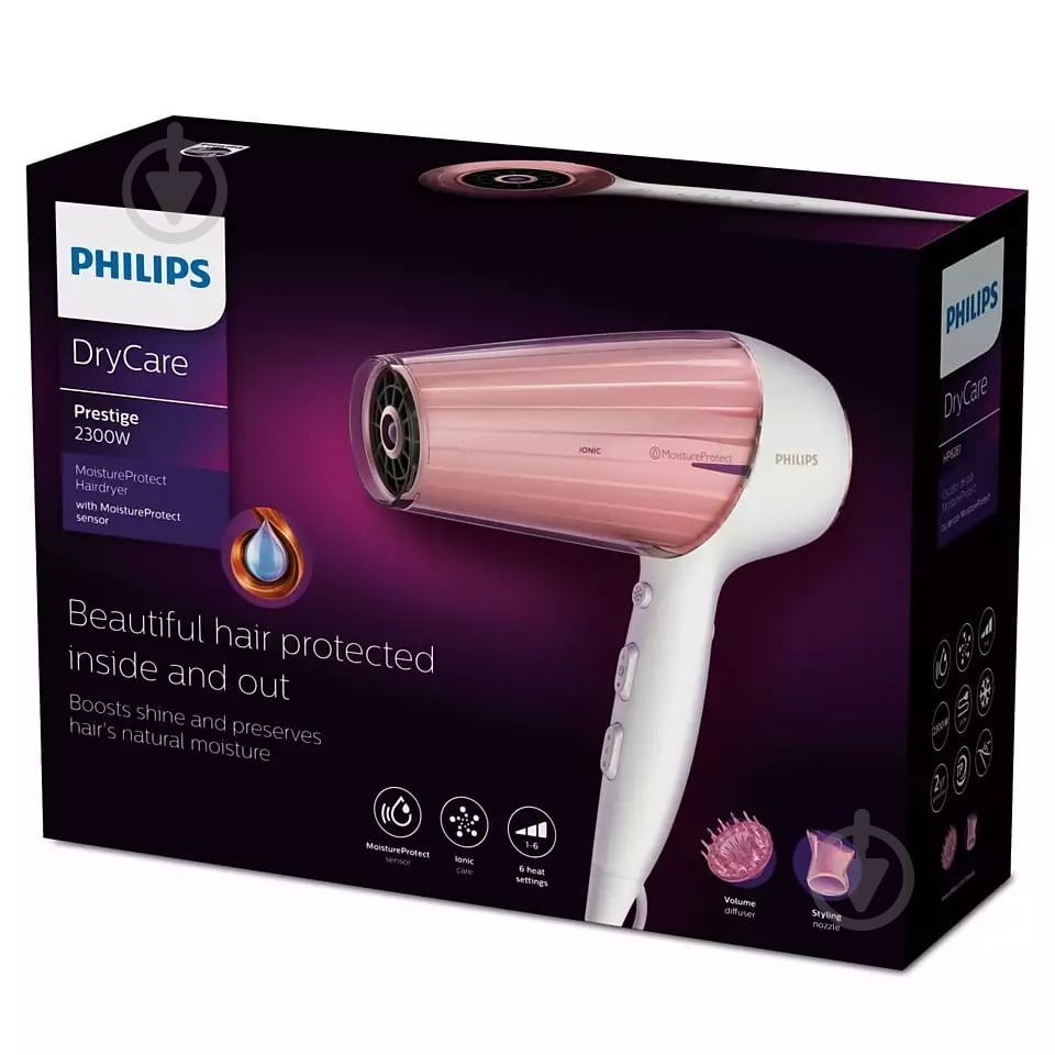 ВИТРИНА! Фен Philips MoistureProtect HP8281/00 - фото 13
