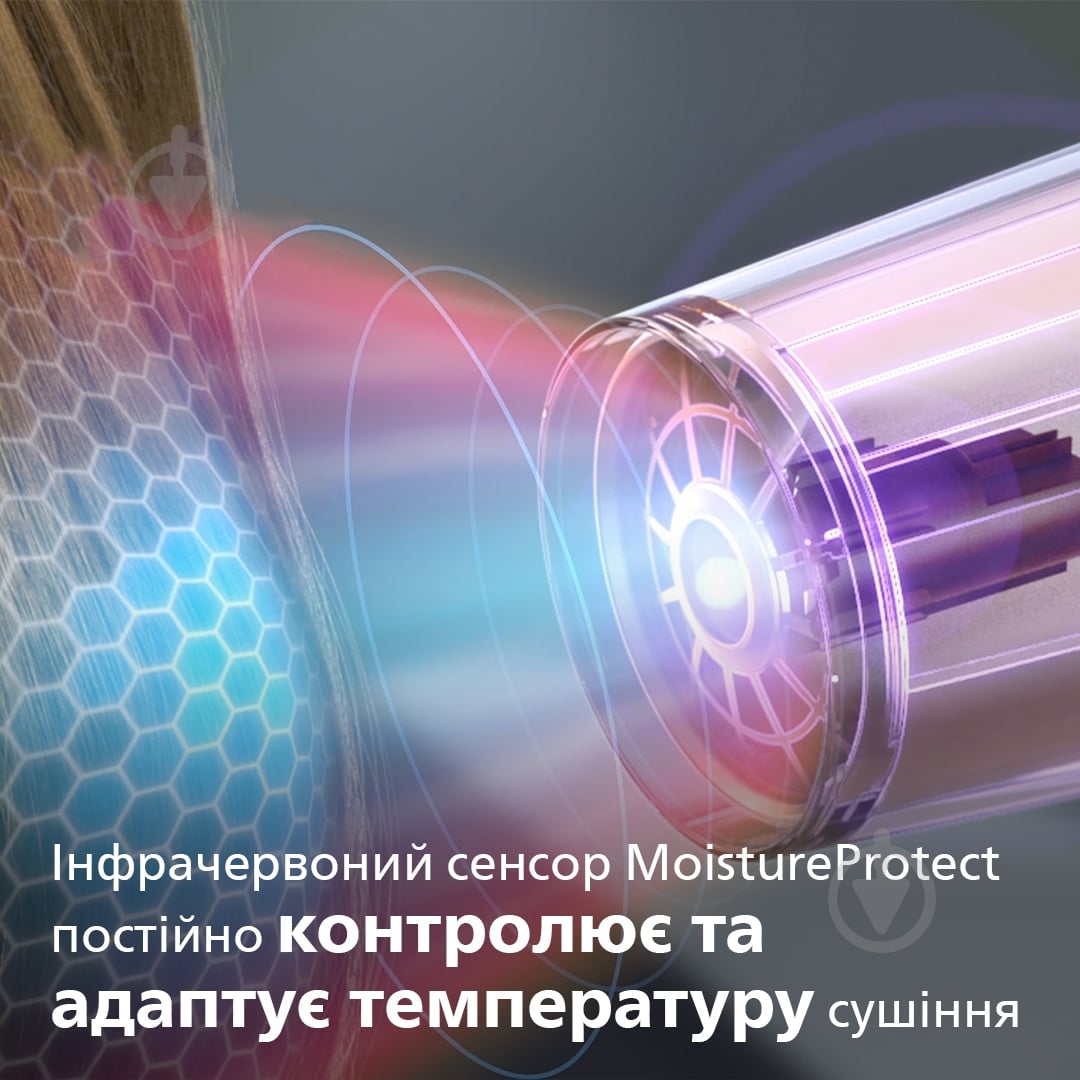 ВИТРИНА! Фен Philips MoistureProtect HP8281/00 - фото 4
