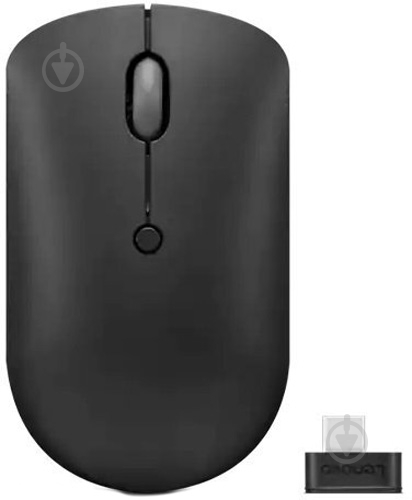 Мышь Lenovo 400 USB-C Wireless Compact Mouse black (GY51D20865) - фото 1