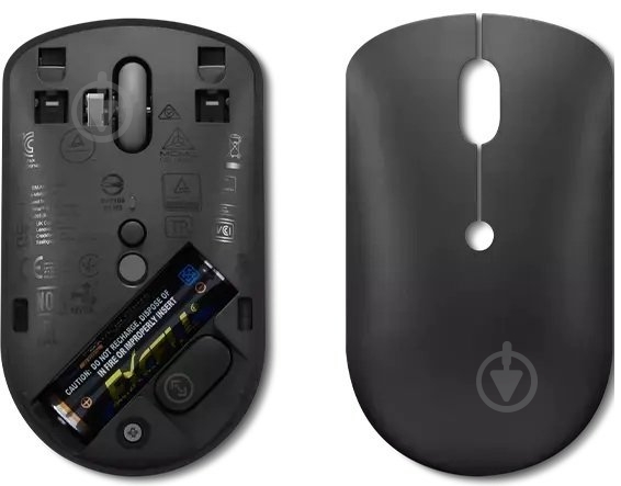 Мышь Lenovo 400 USB-C Wireless Compact Mouse black (GY51D20865) - фото 7