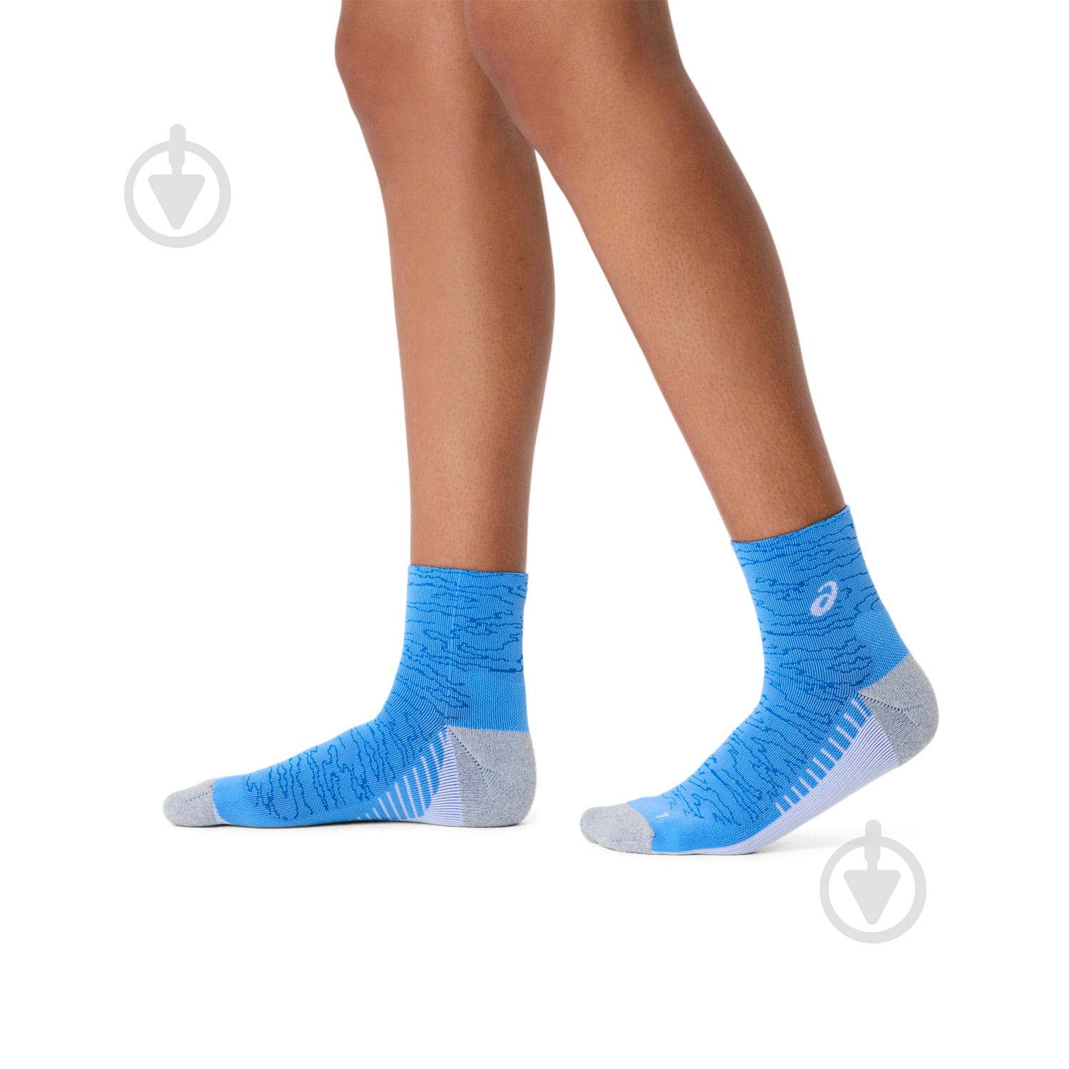 Шкарпетки Asics PERFORMANCE RUN SOCK QUARTER 3013A979-401 р.47-49 синій - фото 4