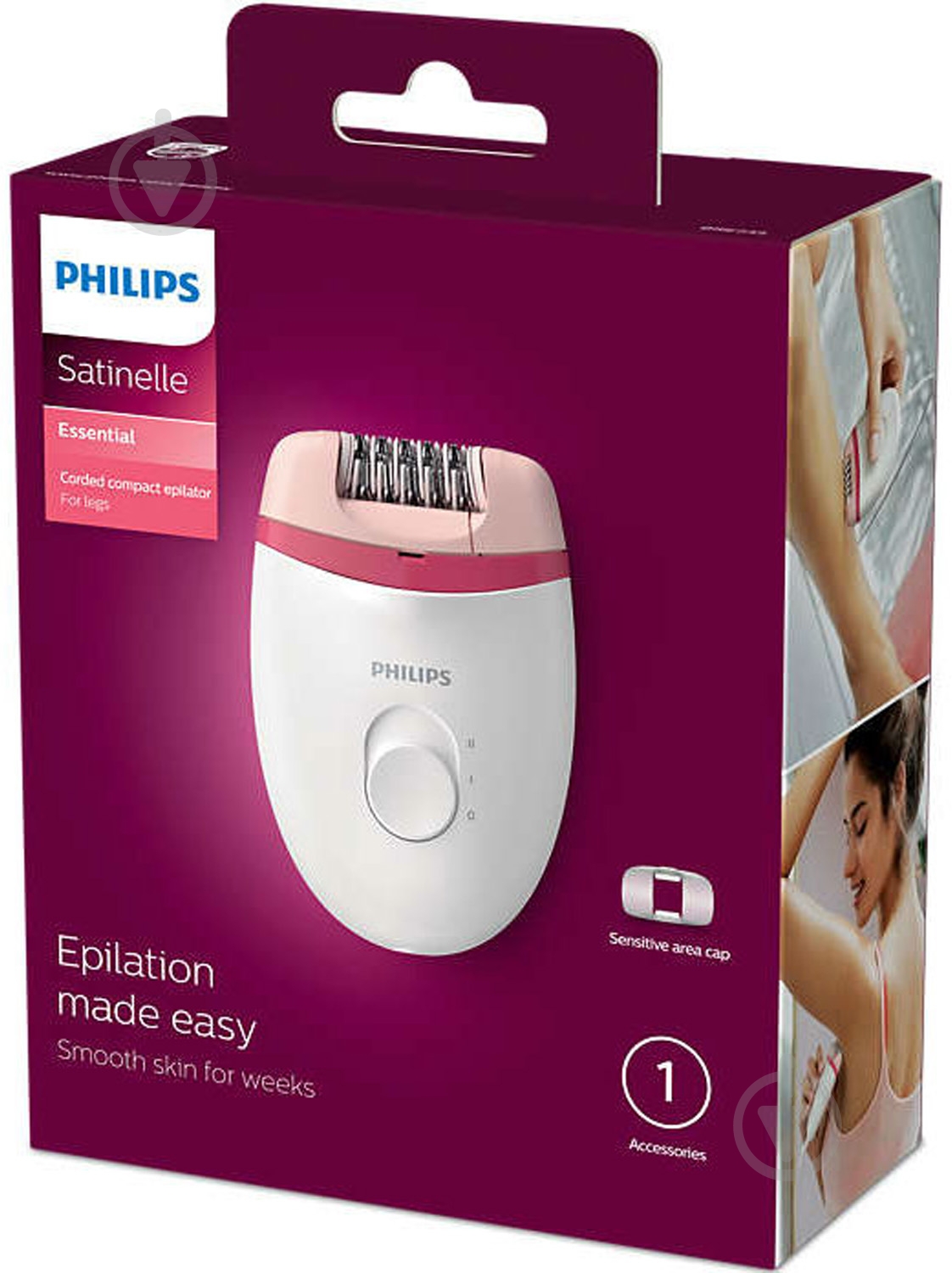 ВІТРИНА! Епілятор Philips Satinelle Essential BRE235/00 - фото 12