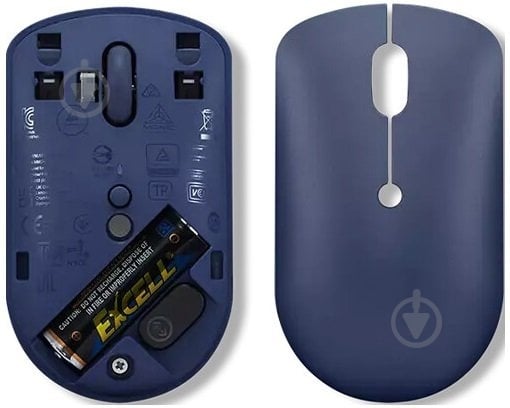 Мышь Lenovo 540 USB-C Wireless Compact Abyss Blue (GY51D20871) - фото 6