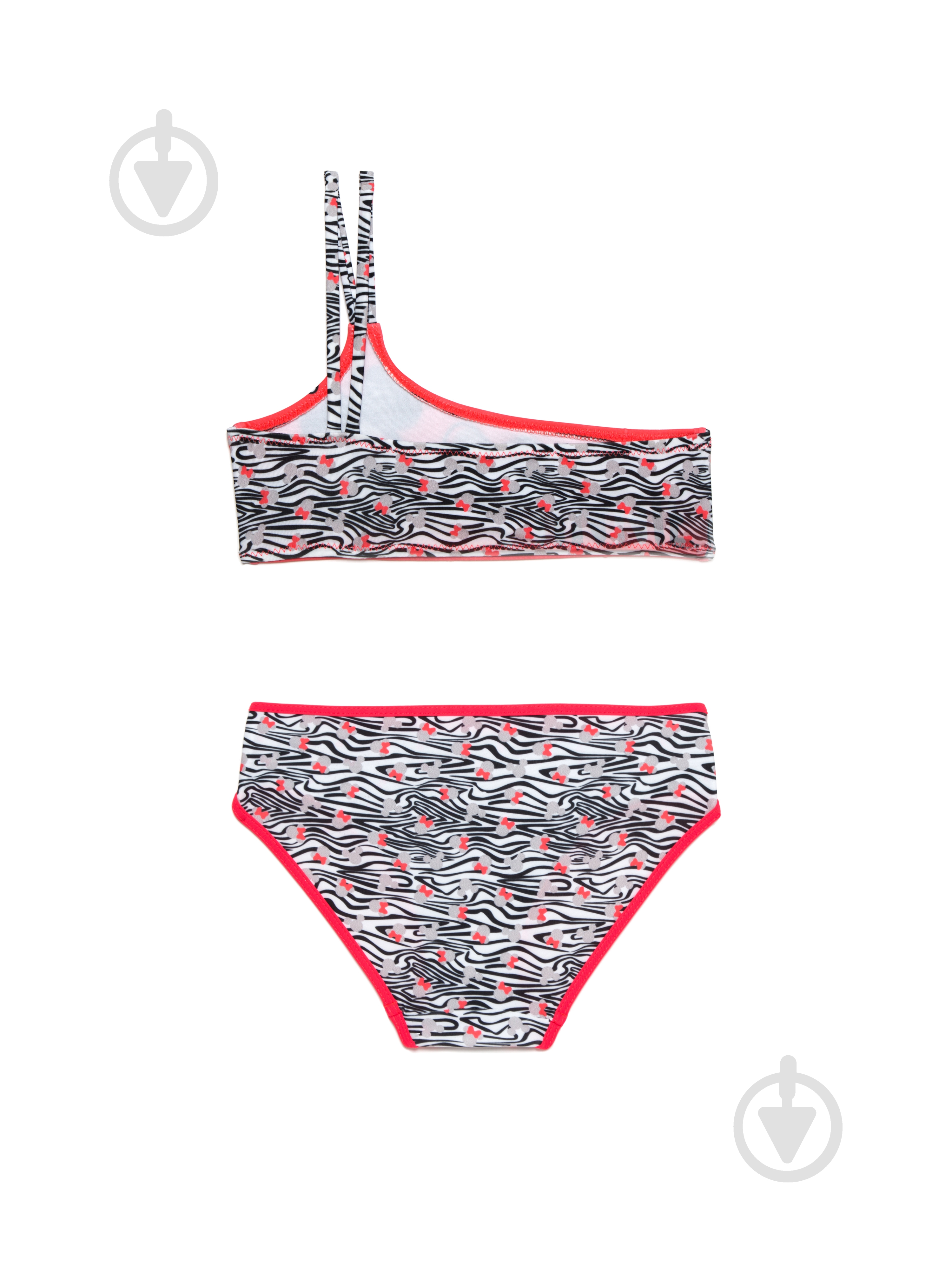Купальник для девочек Conte-Kids E Zebra р.128 /64 см красный - фото 2 Купальник для девочек Conte-Kids E Zebra р.128 /64 см красный - фото 2