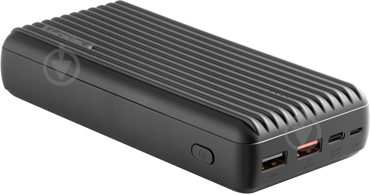 Повербанк Promate 30000 mAh (titan-30.black) - фото 1