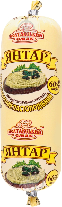 Сир Полтавський смак плавлений Янтар 200 г - фото 1