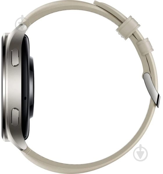 Смарт-годинник Xiaomi Watch 2 Titan BHR9306GL Gray Case Leather Strap white (1093970) - фото 3