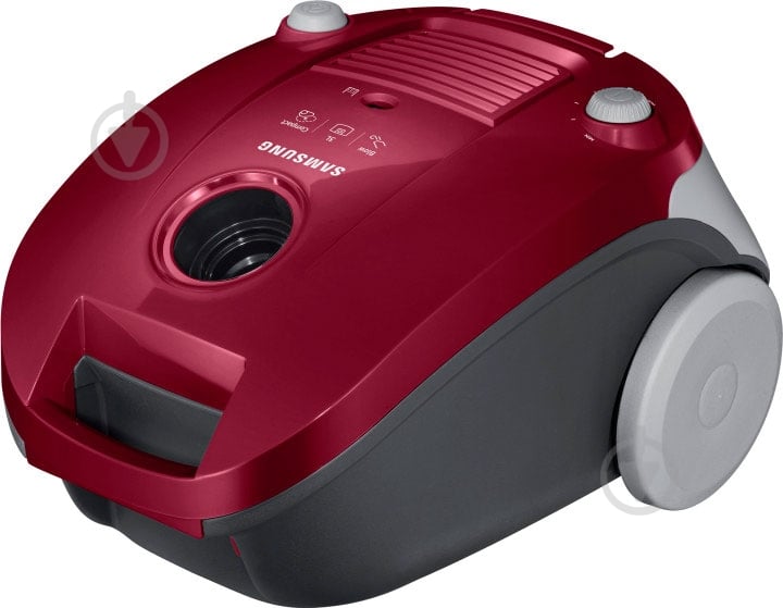 Пилосос Samsung для сухого прибирання з мішком VCC41U1V3P/UK red - фото 2