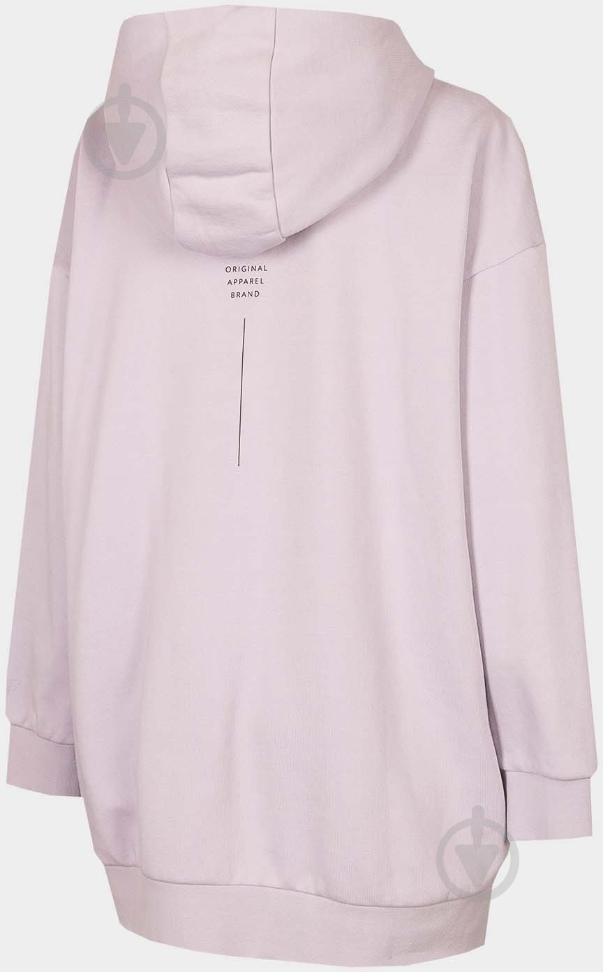 Худи 4F WOSWEATSHIRT BLD028 H4Z22-BLD028-52S р.XL сиреневый - фото 4