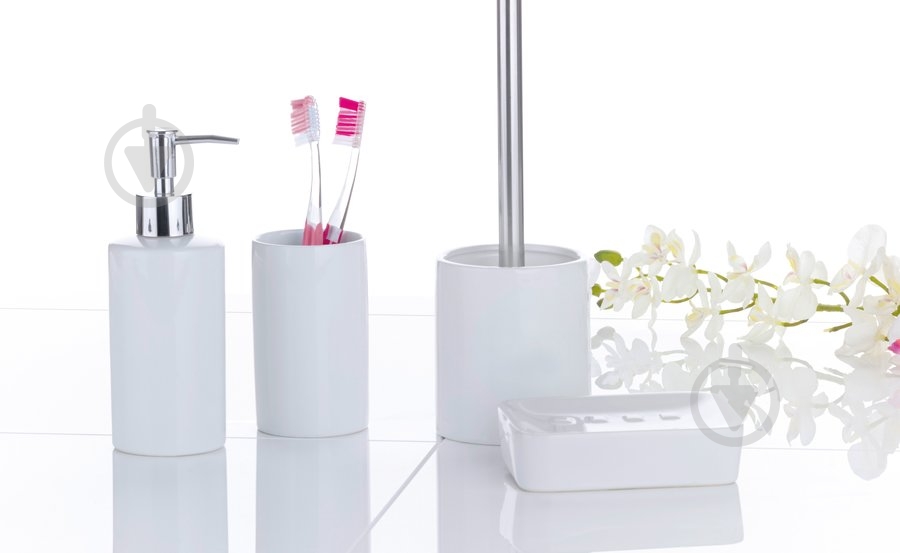 Мыльница Axentia Bianco 282456 - фото 3 Мыльница Axentia Bianco 282456 - фото 3