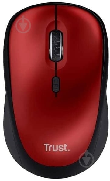 Миша Trust Yvi+ Silent Eco Wireless red (24550) - фото 1