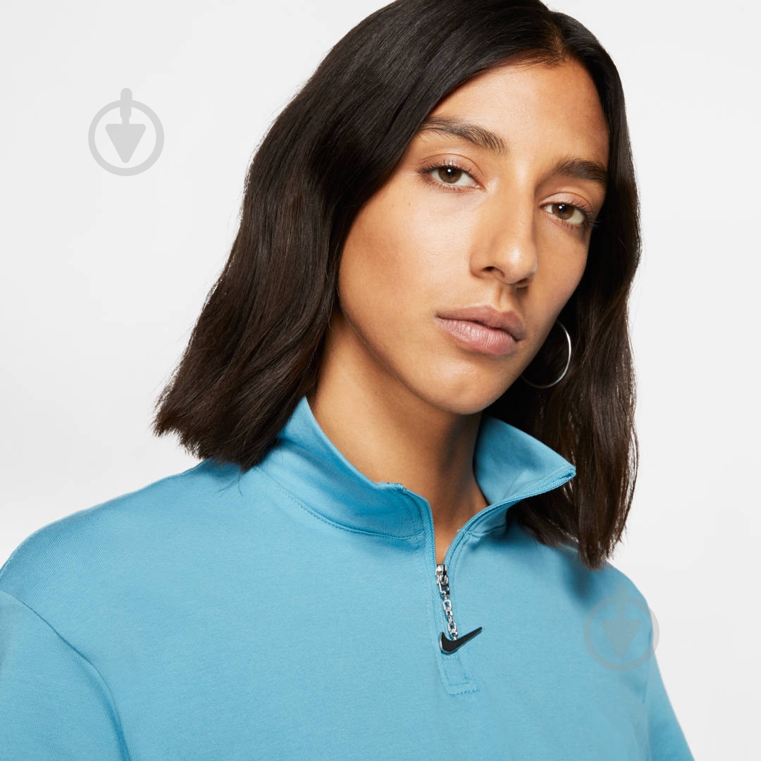 Футболка Nike W NSW SWSH TOP SS MOCK CJ3799-424 р.XL черный - фото 5
