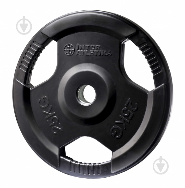 Диск InterAtletika з ручками 25 кг LCAH042-M - фото 1