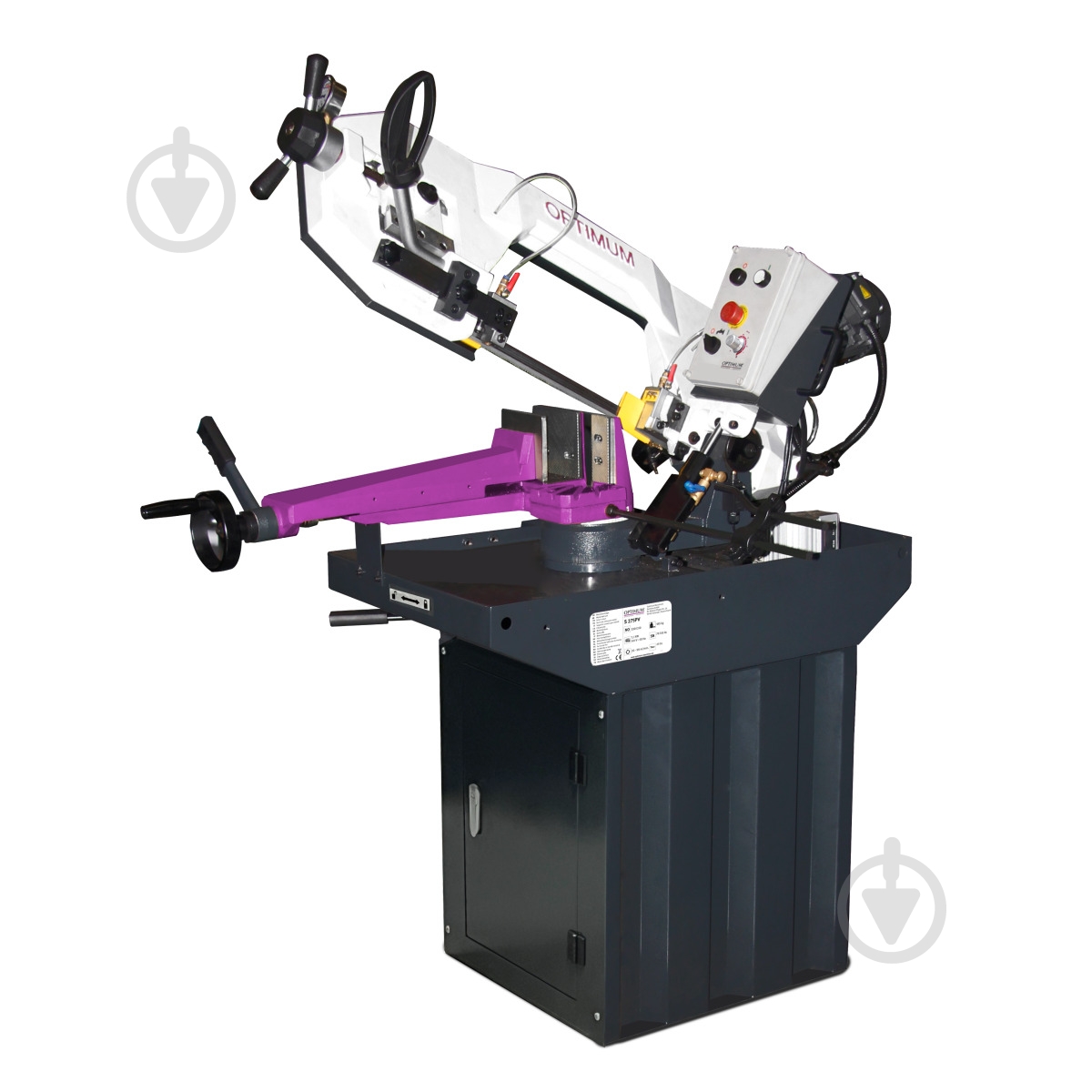 Станок ленточнопильный Optimum OPTIsaw S 275PV 3305280 - фото 1 Станок ленточнопильный Optimum OPTIsaw S 275PV 3305280 - фото 1