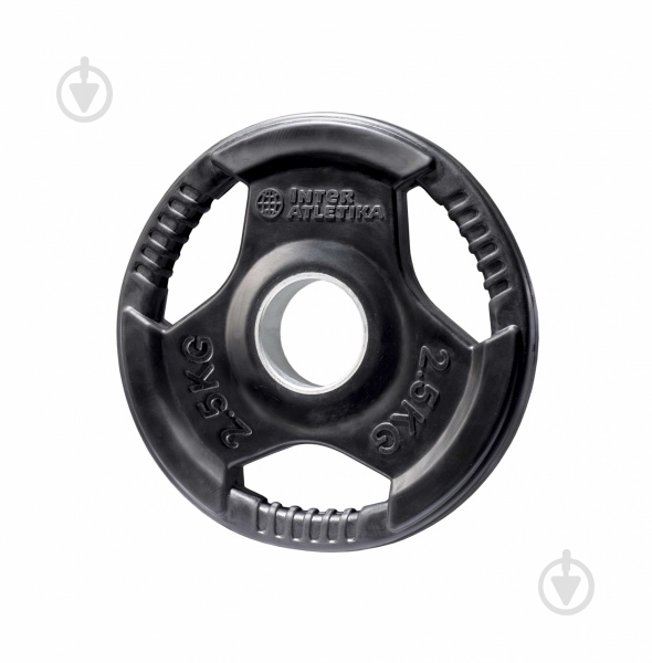 Диск InterAtletika с ручками 2,5 кг LCAH037-M - фото 1