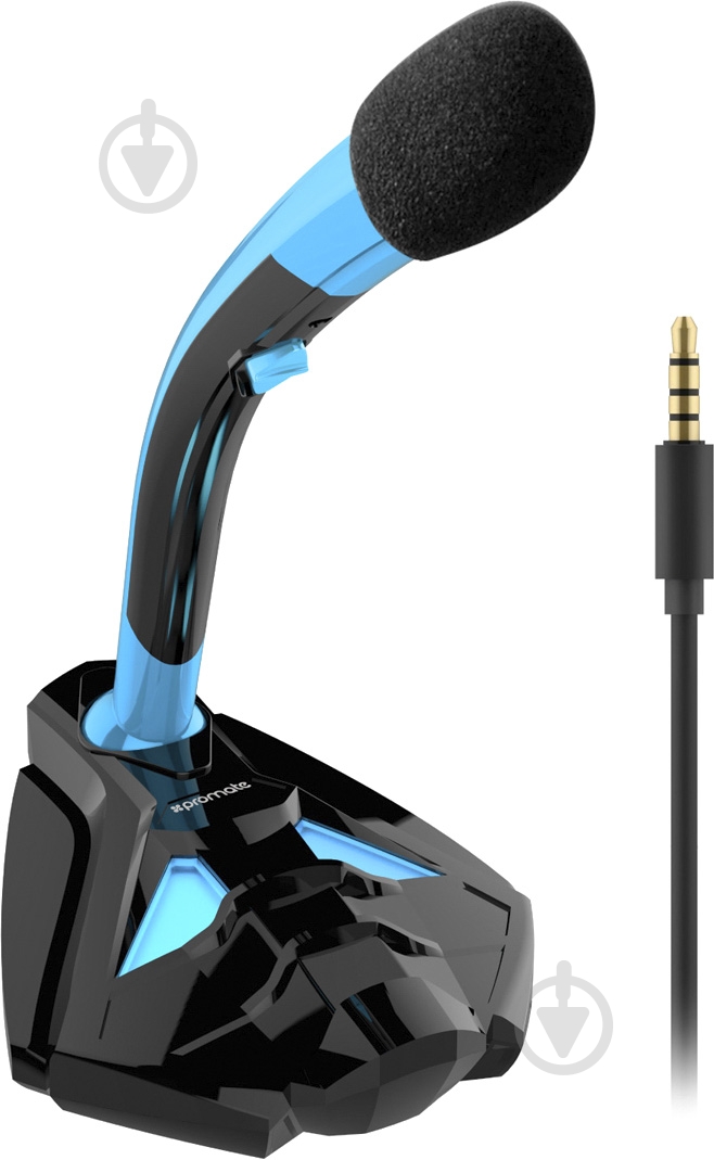 Мікрофон Promate Tweeter-4 Blue - фото 1 Мікрофон Promate Tweeter-4 Blue - фото 1