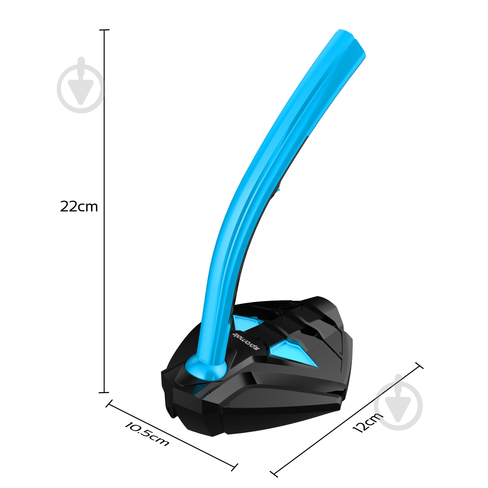 Мікрофон Promate Tweeter-4 Blue - фото 5 Мікрофон Promate Tweeter-4 Blue - фото 5