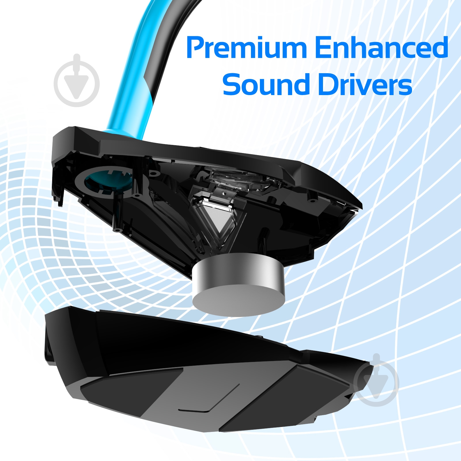 Мікрофон Promate Tweeter-4 Blue - фото 4 Мікрофон Promate Tweeter-4 Blue - фото 4