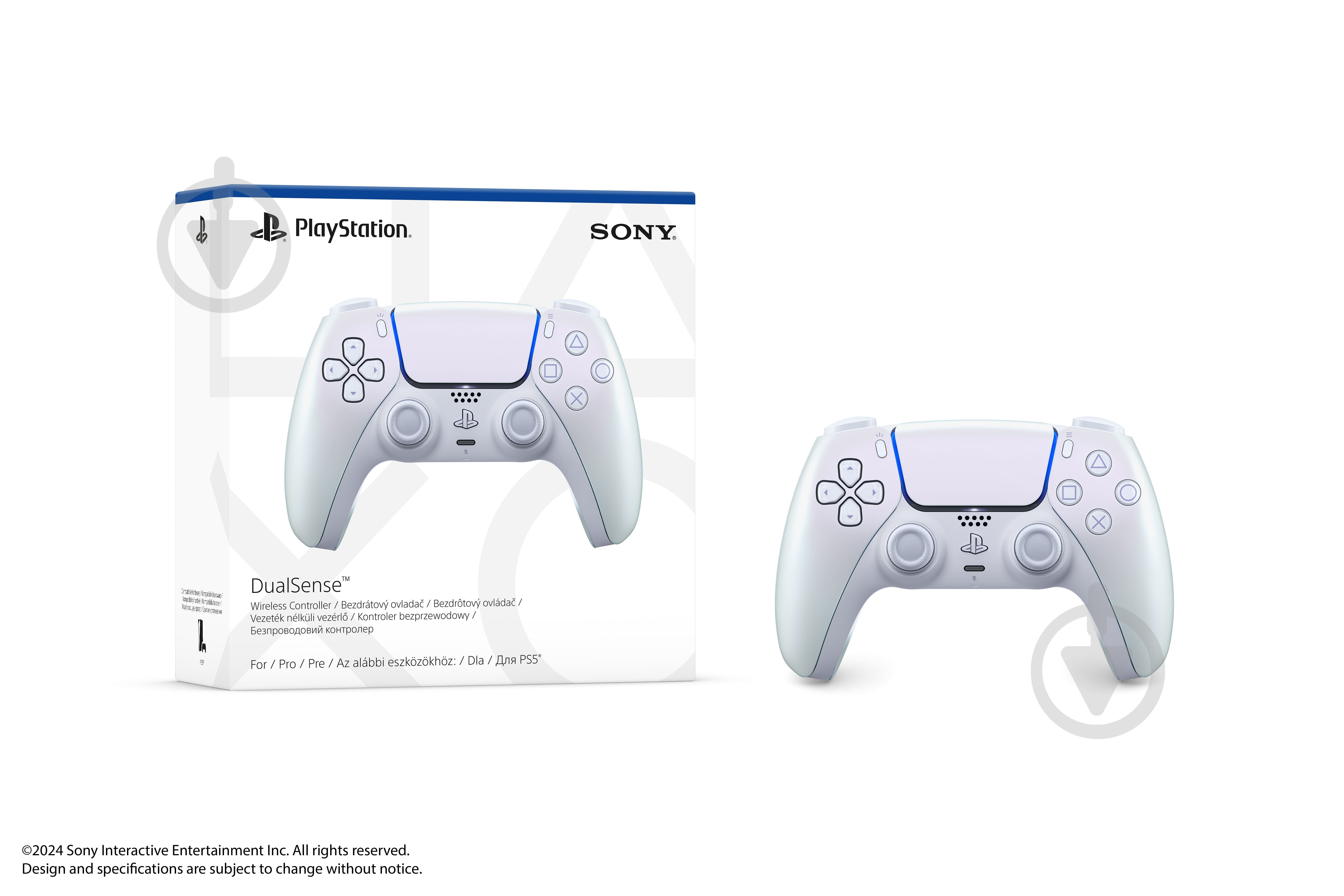 Геймпад бездротовий Sony DualSense для PS5 white - фото 5