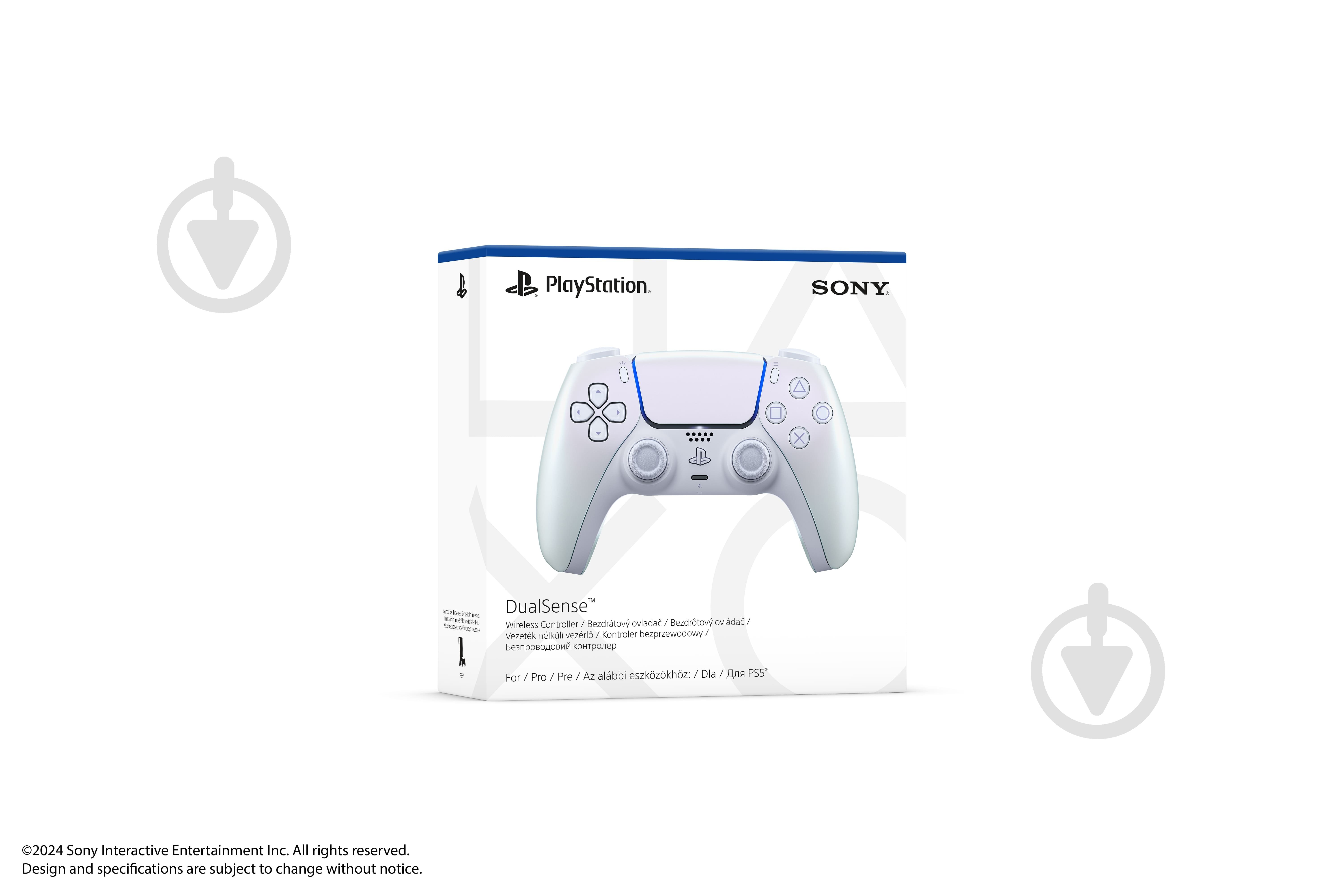 Геймпад бездротовий Sony DualSense для PS5 white - фото 6
