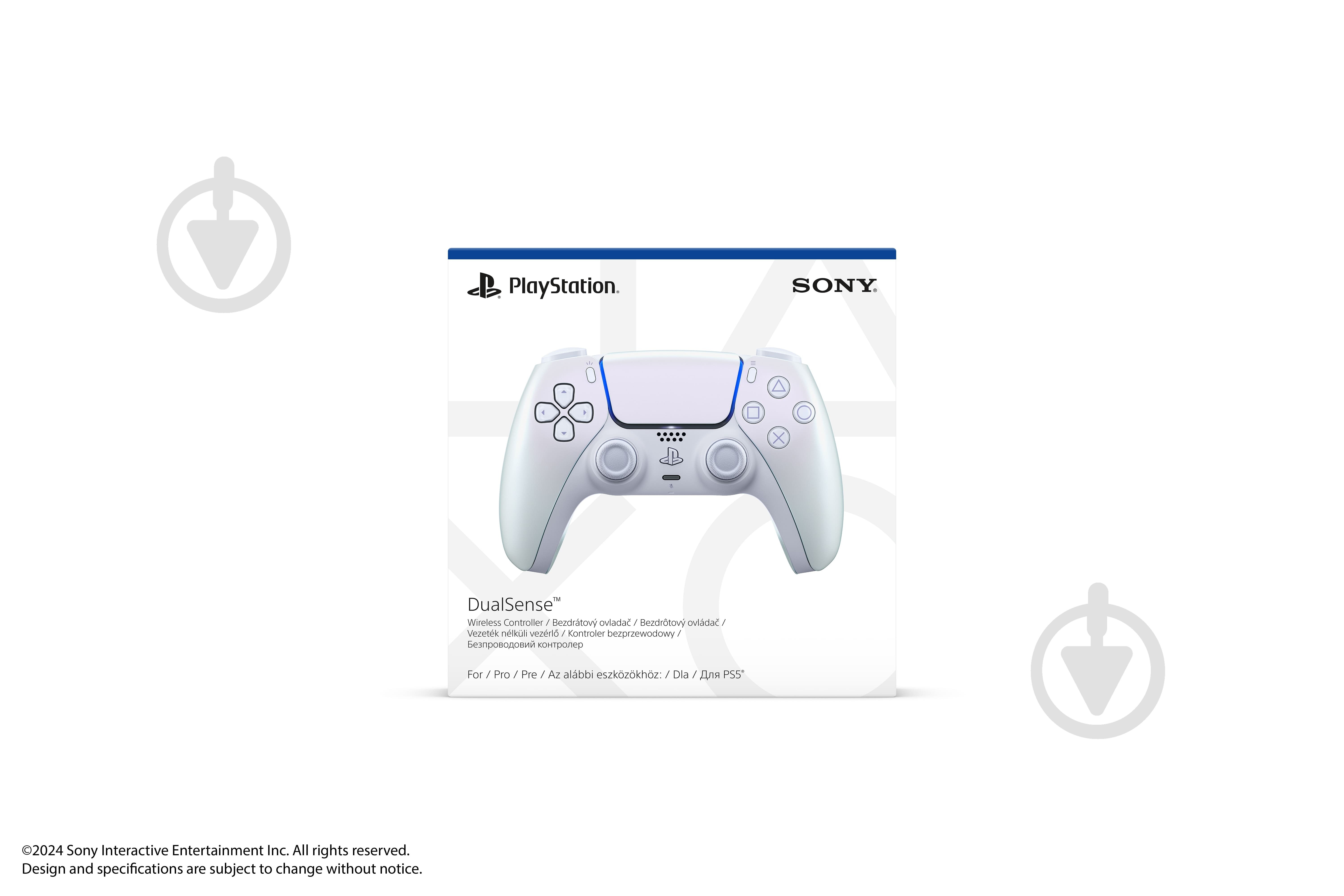 Геймпад бездротовий Sony DualSense для PS5 white - фото 7