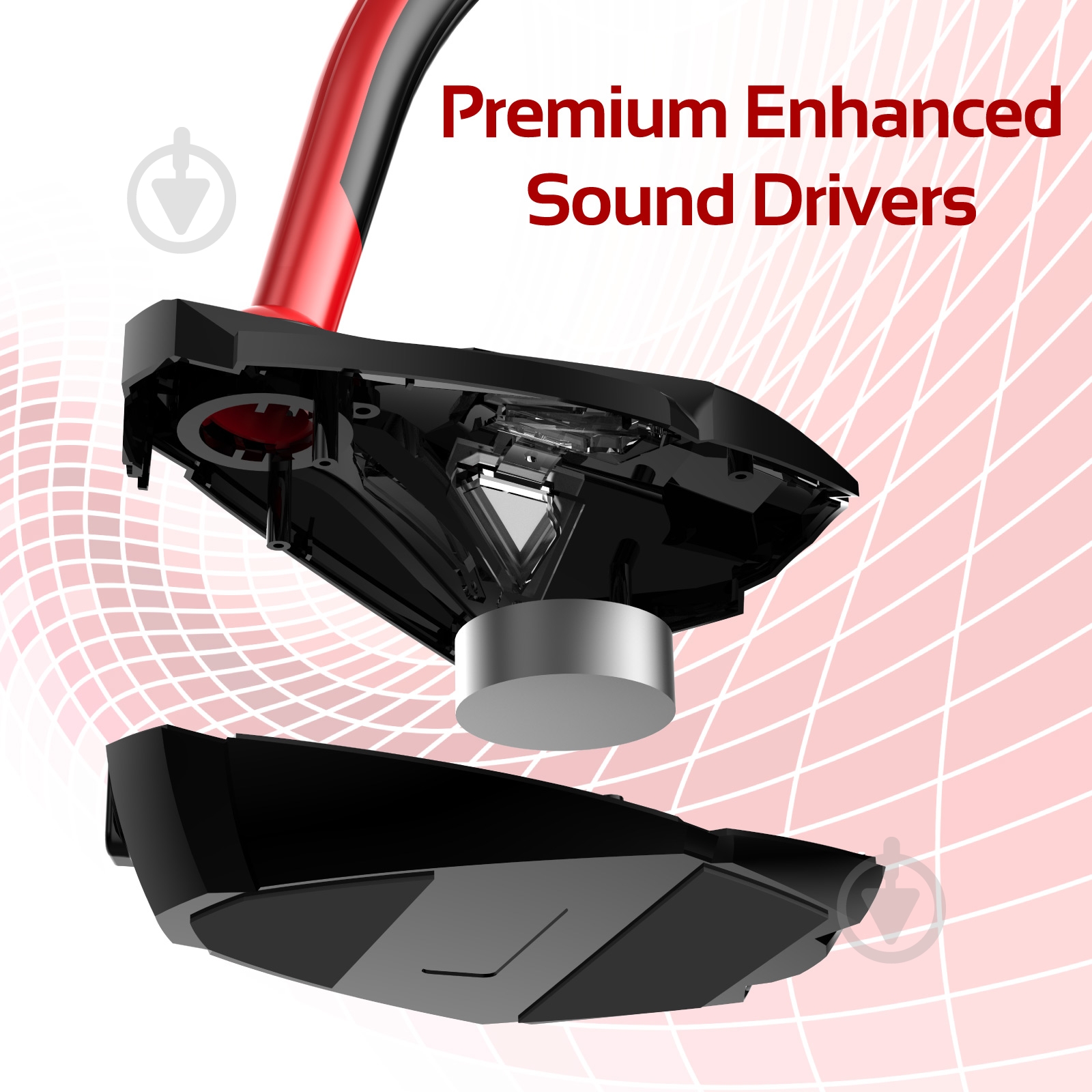 Микрофон Promate Tweeter-4 Red - фото 4 Микрофон Promate Tweeter-4 Red - фото 4