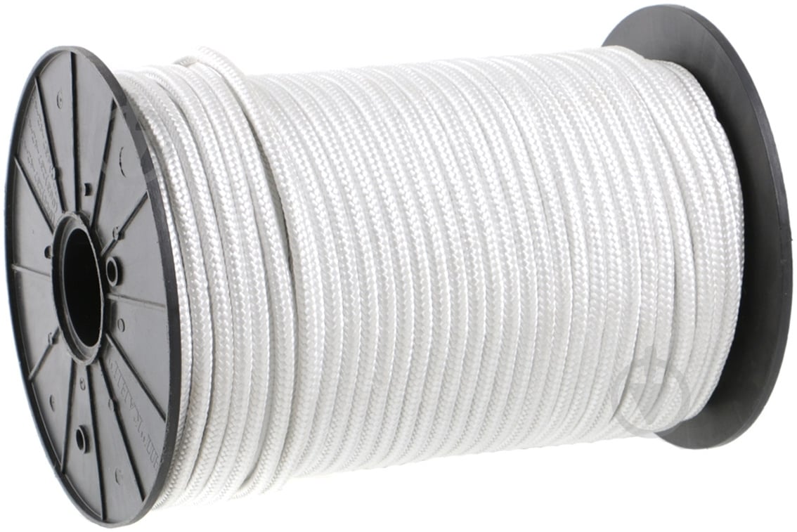 Шнур полипропиленовый 5 мм белый - фото 2