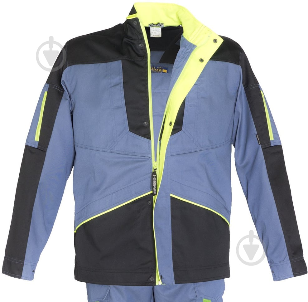 Куртка робоча TORNADO “Рубікон” р. XL зріст 3-4 синій із чорним - фото 4